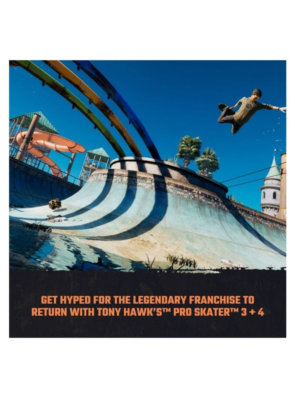 NIB Tony Hawk's Pro Skater 3 + 4 Remake PS5 Game - Brand New Sealed- Gamer